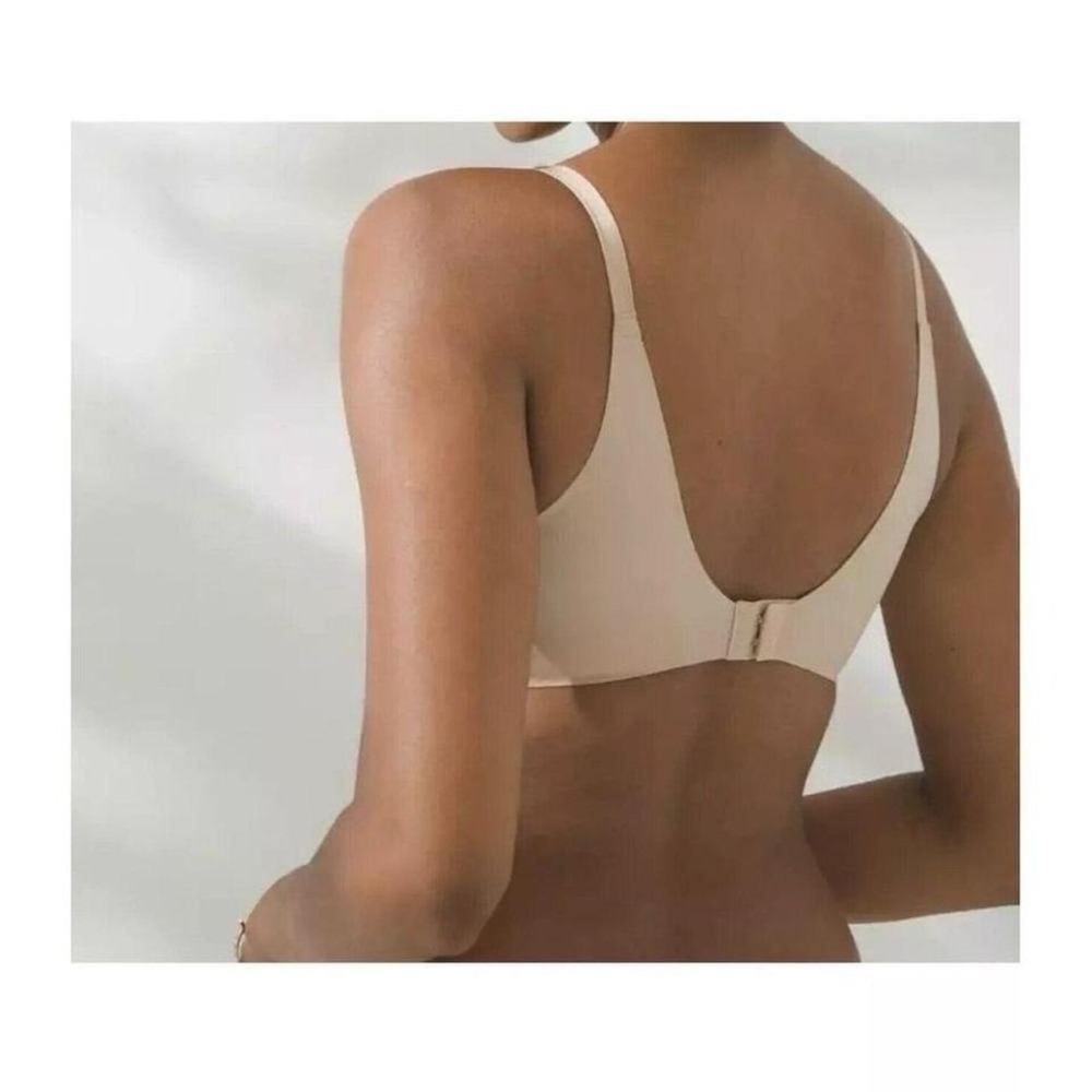 SOMA NWT Intimates Gold Full Coverage Seamless Edges Underwire Bra 32C - Picture 2 of 4